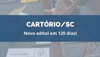 Concurso cartório sc