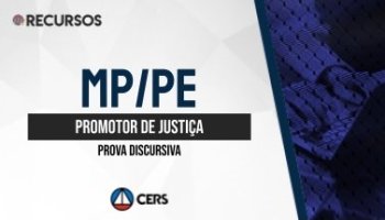 Recurso | Concurso | Promotor de Justiça do Pernambuco (MP/PE) | Prova Discursiva