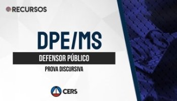 Recurso | Concurso | Defensor Público de Mato Grosso do Sul (DPE/MS) | Discursiva