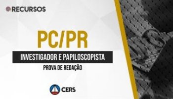 Recurso | Concurso | Investigador e Papiloscopista da Polícia Civil do Paraná (PC/PR) | Discursiva
