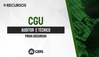 Recurso | Concurso | Auditor e Técnico da Controladoria Geral da União (CGU) | Discursiva