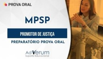 Curso | Concurso MPSP | Promotor de Justiça | Preparatório Prova Oral