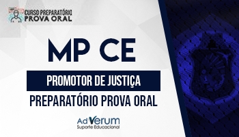 Curso | Concurso MPCE | Promotor de Justiça | Preparatório Prova Oral